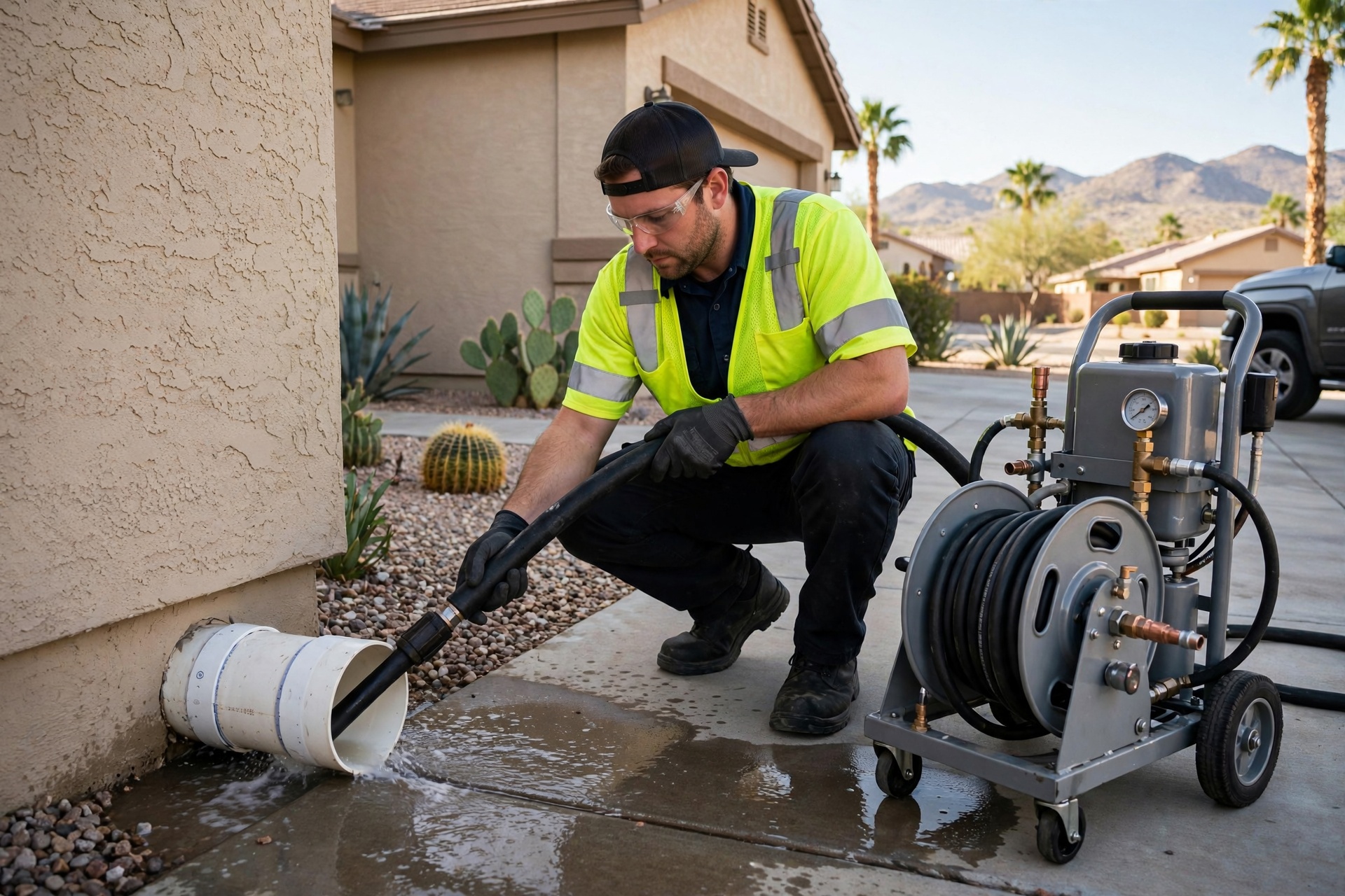 Sewer Cleaning Tempe in North Tempe, AZ 85281
