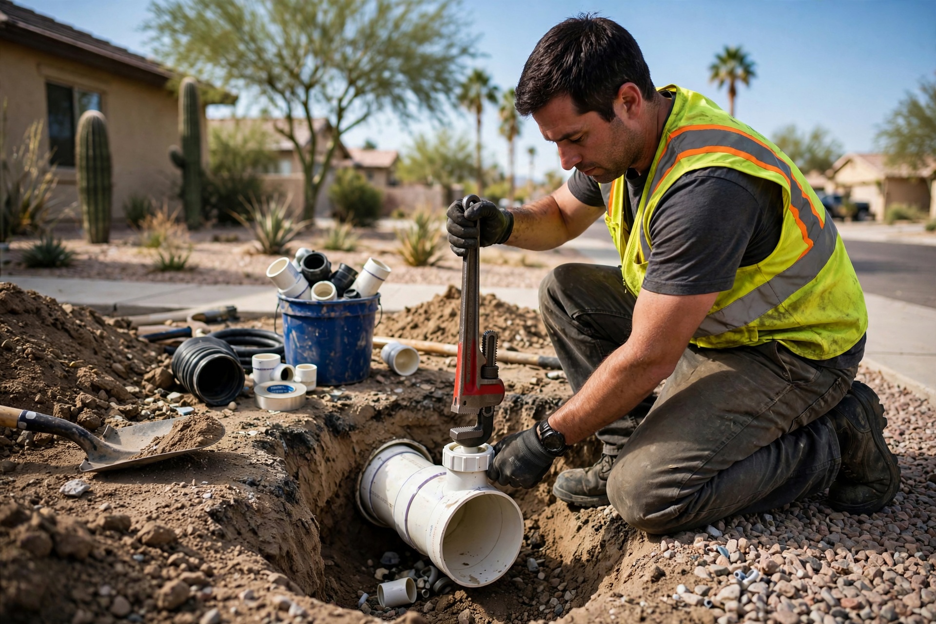 Sewer Cleanout Installation in Tempe, AZ