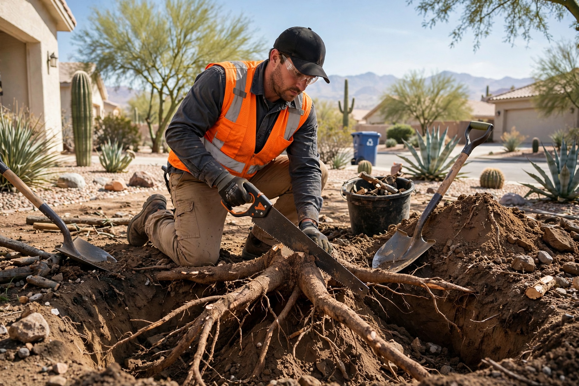 Tree Root Removal in Tempe, AZ