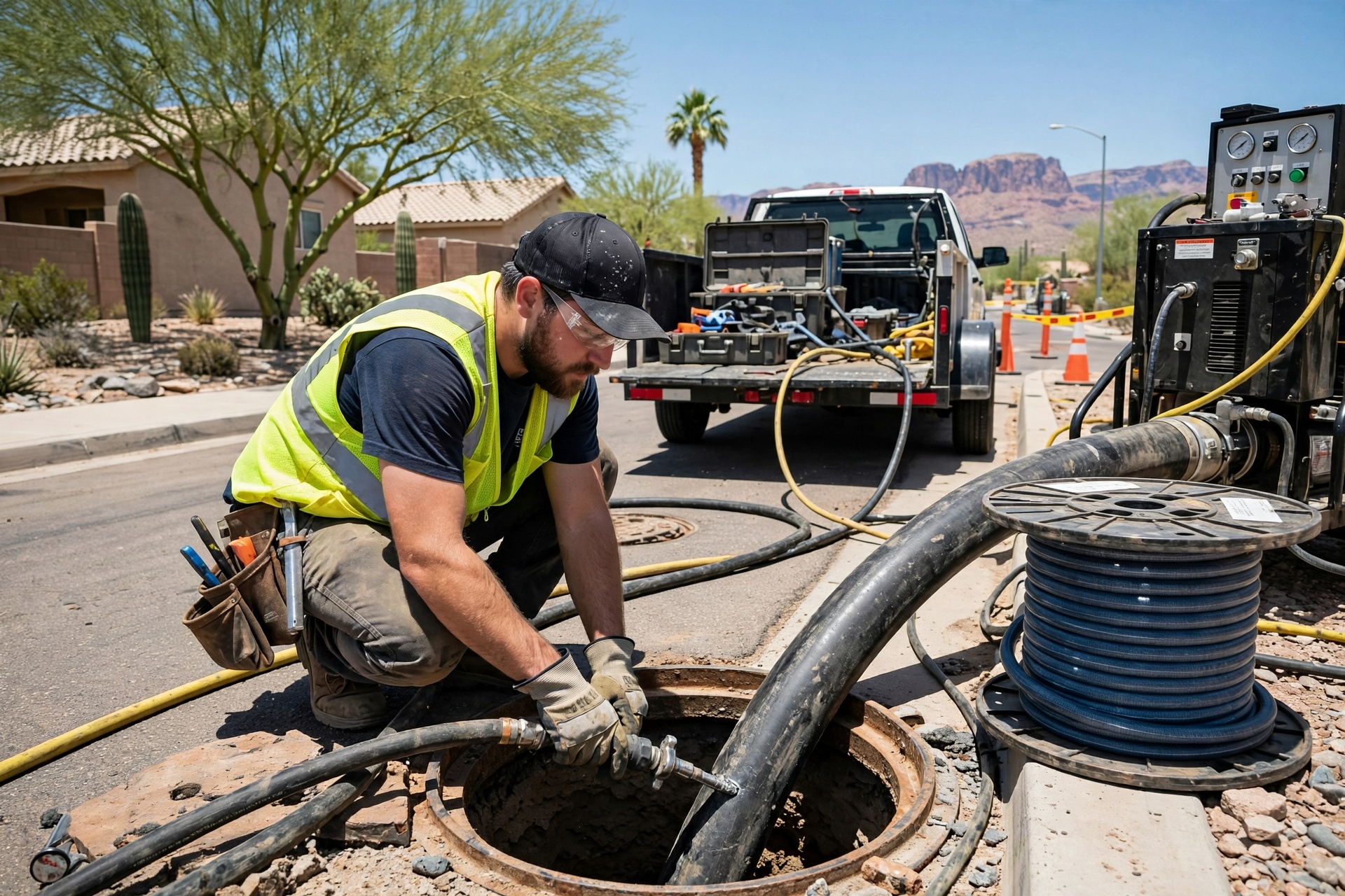 Trenchless Pipe Lining in Tempe, AZ